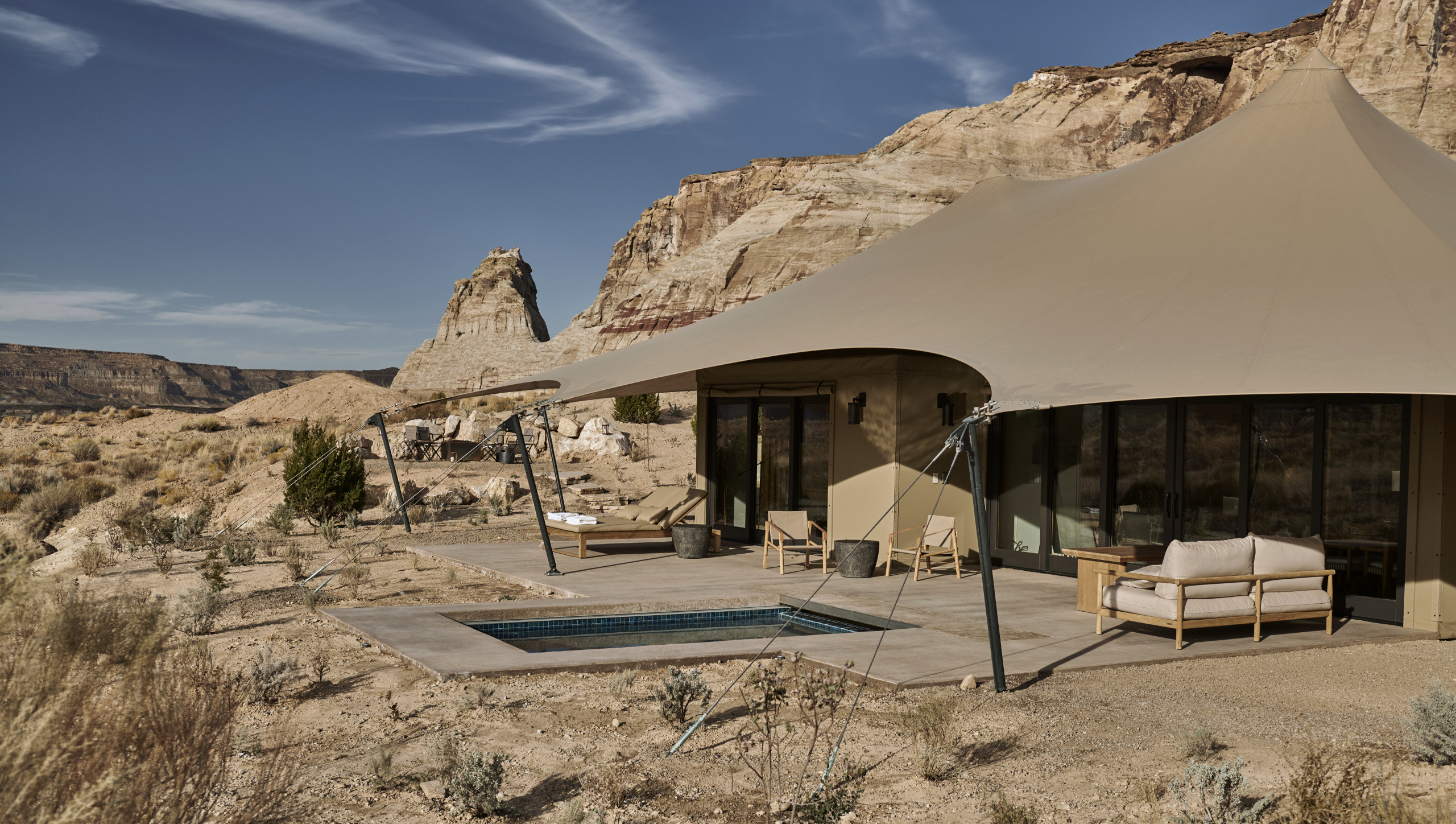 Phòng Suite hướng sa mạc Amangiri
