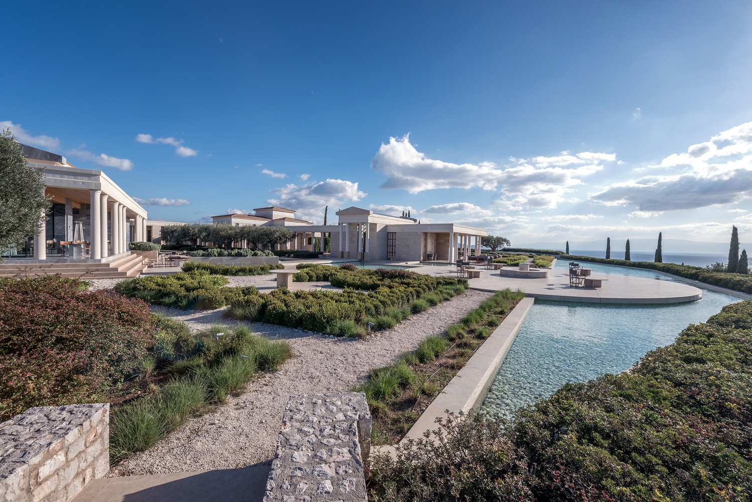 Amanzoe Hy Lạp: Đền Thờ Acropolis Đương Đại Vươn Mình Trên Đồi Ô Liu Vùng Peloponnese