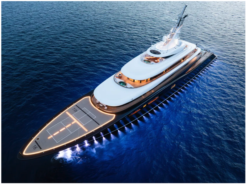 Feadship 821 Detail