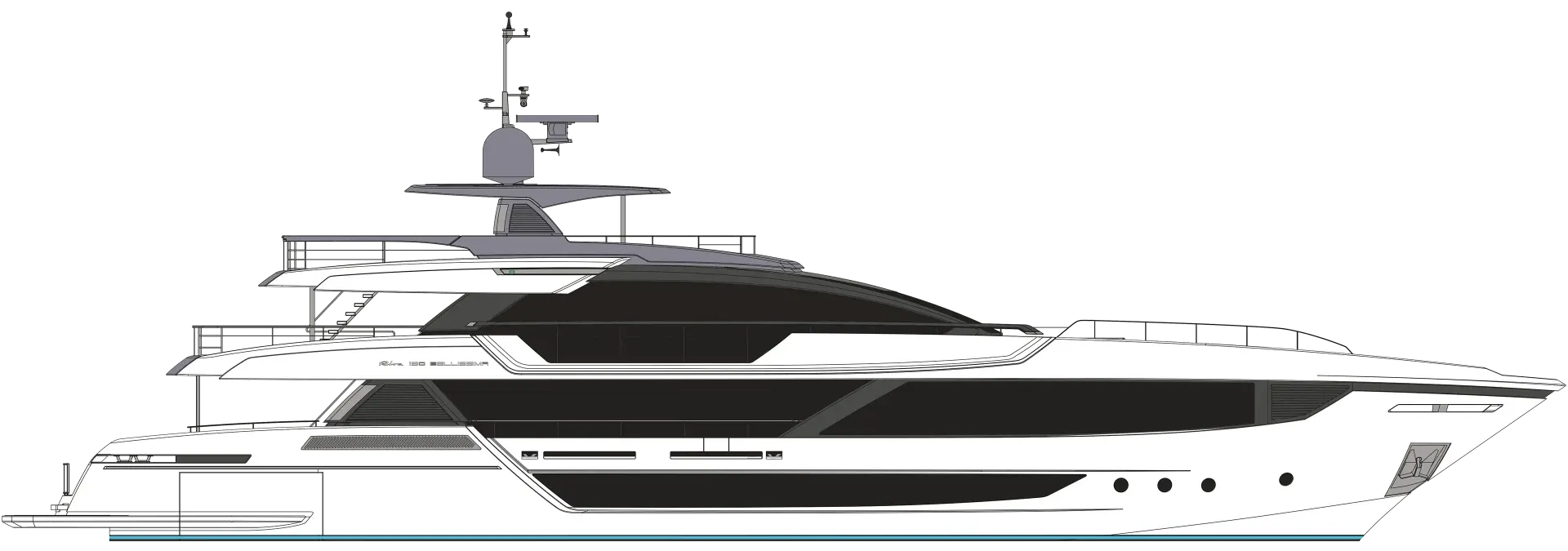 Riva 130 Bellissima Detail