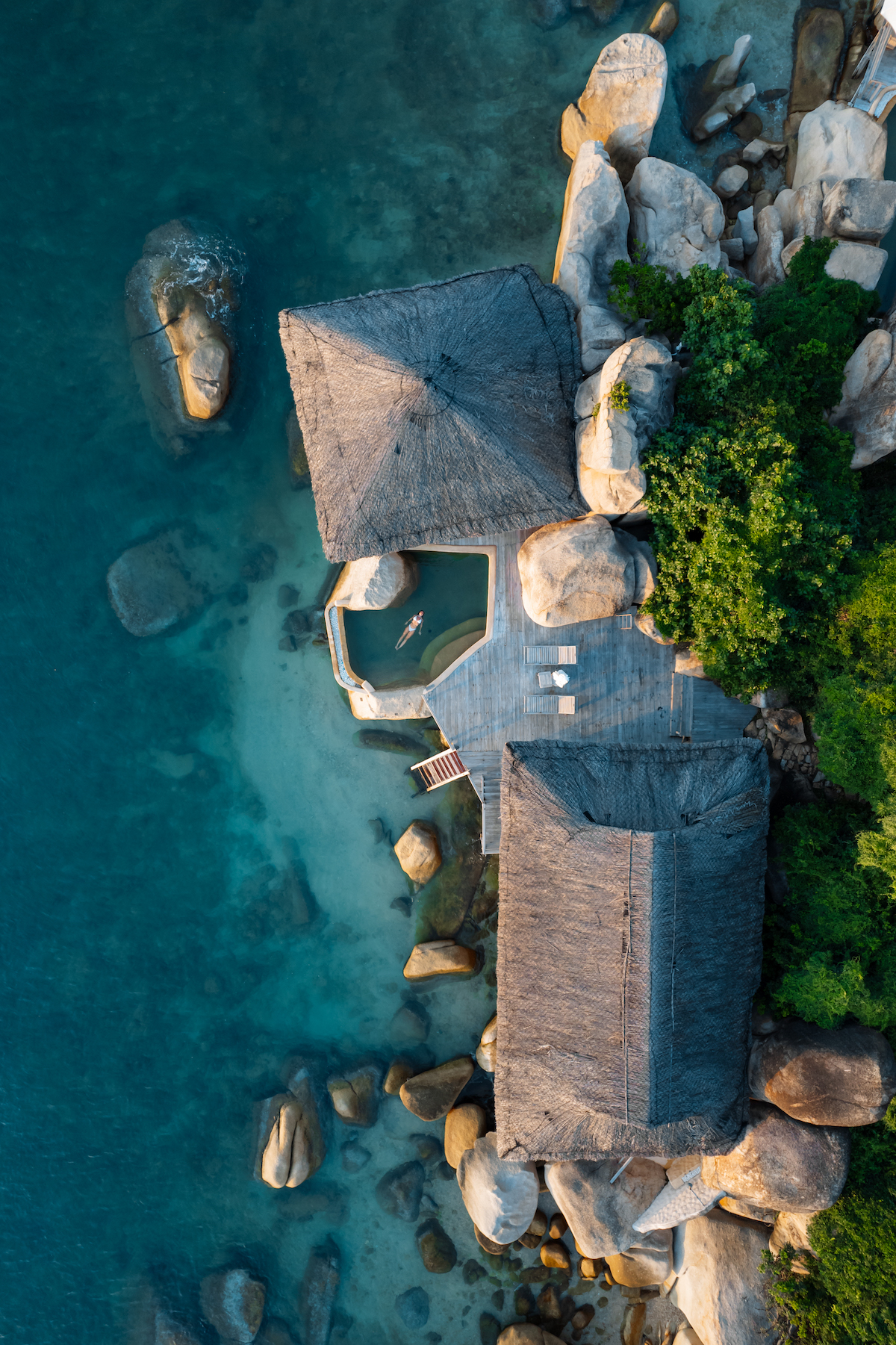Toàn cảnh Six Senses Ninh Vân Bay