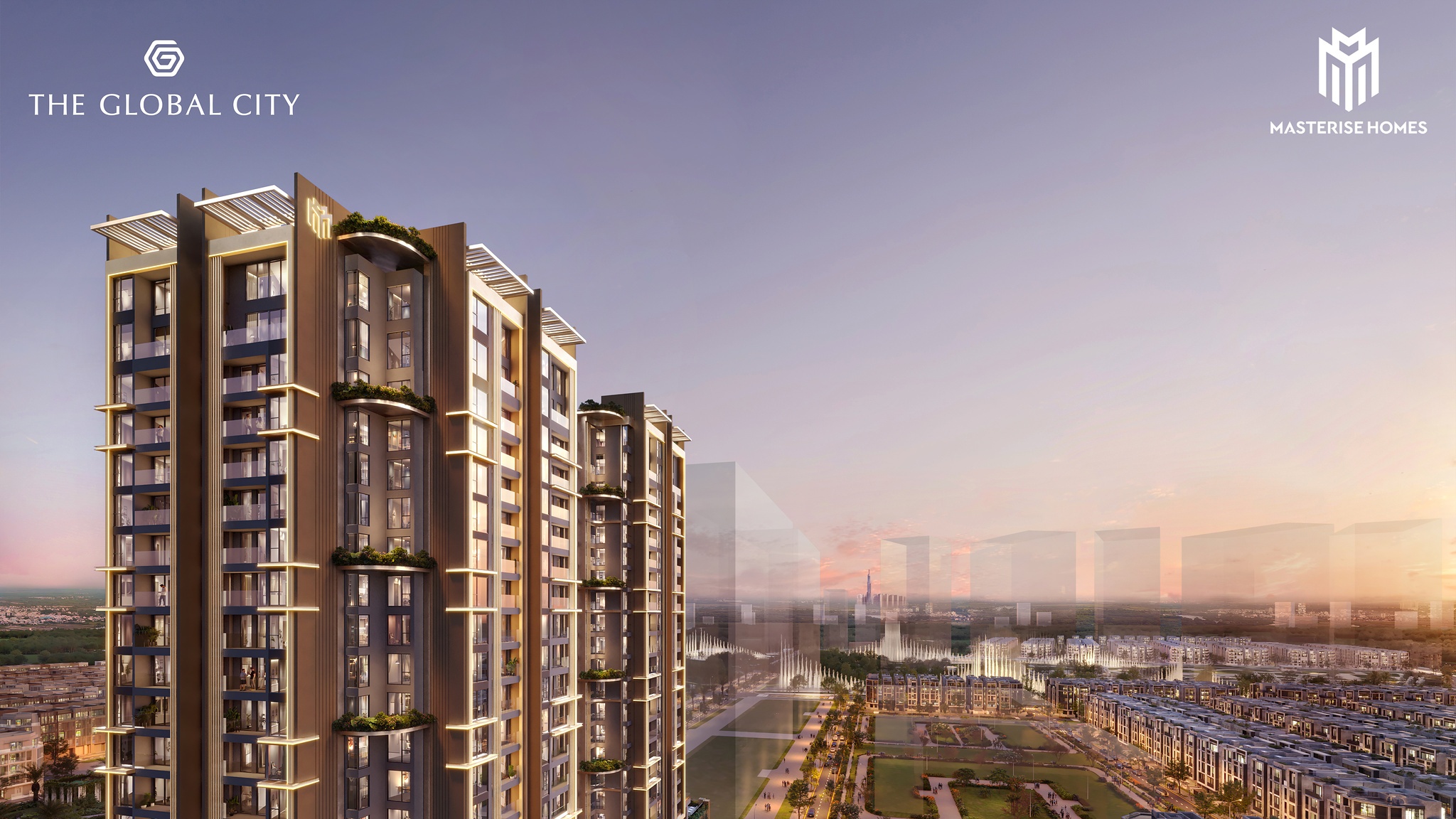 The Global City - Hồ bơi vô cực và tiện ích